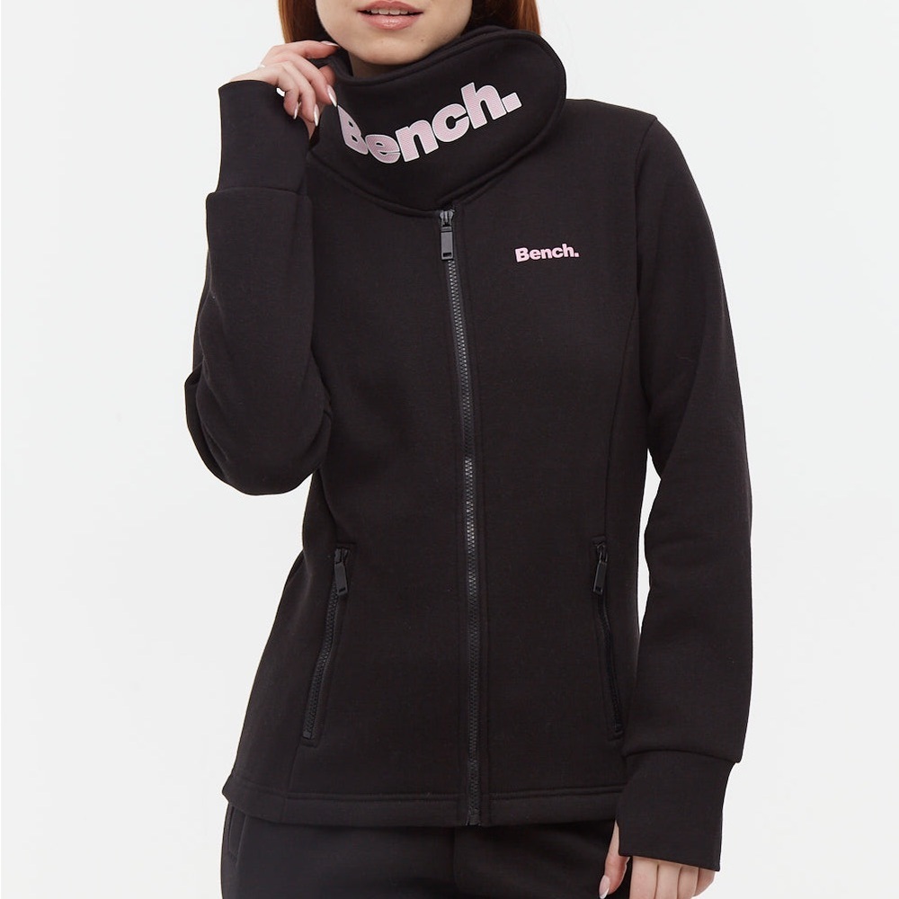 Bench Haylo Wrap-Neck Zip-Up jacket Size XL